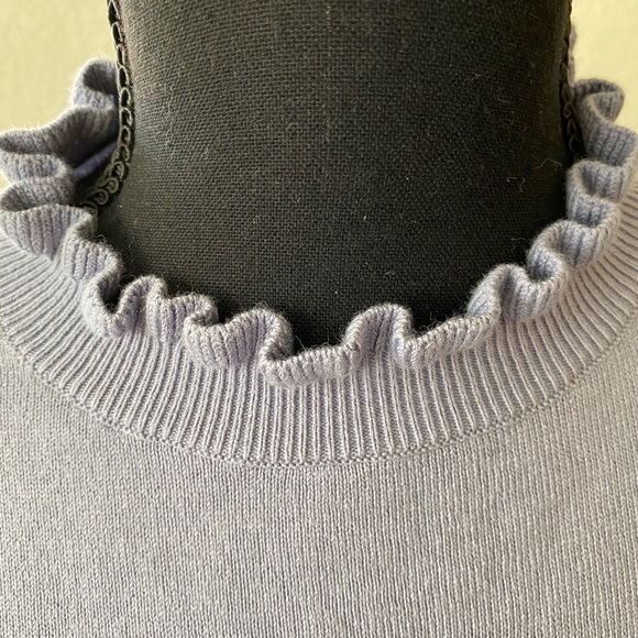 NWT Boden Ruffled Mock Neck Sweater - Picture 3 of 6